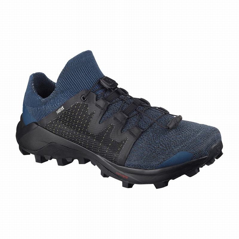 SALOMON CROSS /PRO Philippines - Men's Trail Running Shoes - Navy/Black | 378024-JCU